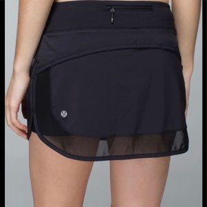Lululemon Hotty Hot Skirt II | Skort Black Size 10